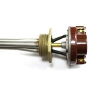 ТЭН радиаторный 1200W ИТА Ø33 прав. 390мм с термостатом