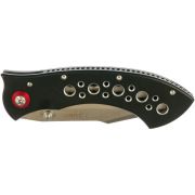 Нож ЗУБР Ратник, 230 мм, лезвие 100 мм, металлическая рукоятка, складной нож (47715)