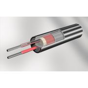 Тэн патронный 0,5 кВт ф-12,5 мм L-200 220В провод-30 см.