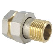 Соединитель американка латунный,внутренняя/наружная резьба, 1