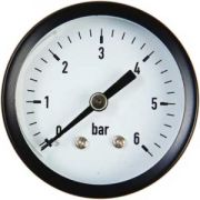 Манометр (боковое подключение) 0,6 бар диаметр 50