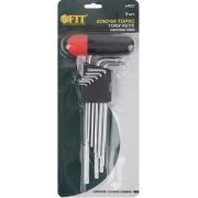 Ключи звездочки 9шт в коробке CrV T10-T50 длинные 64027