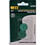 Круги шлифовальные резиновые набор 2 шт
